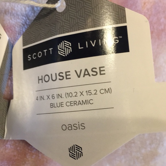 Ceramic Glazed Mint House Vase NWT by Scott Living - Picture 10 of 11